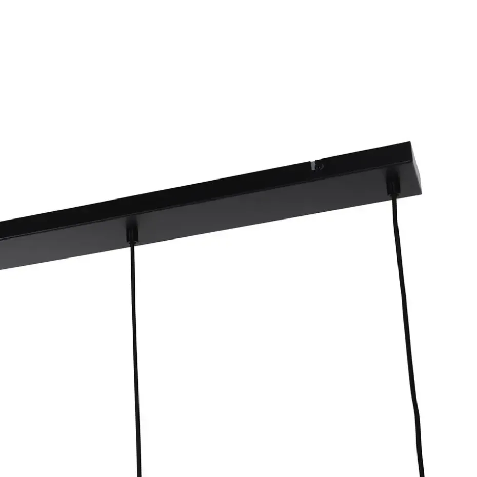 Qazqa hanglampen laura grijs e27