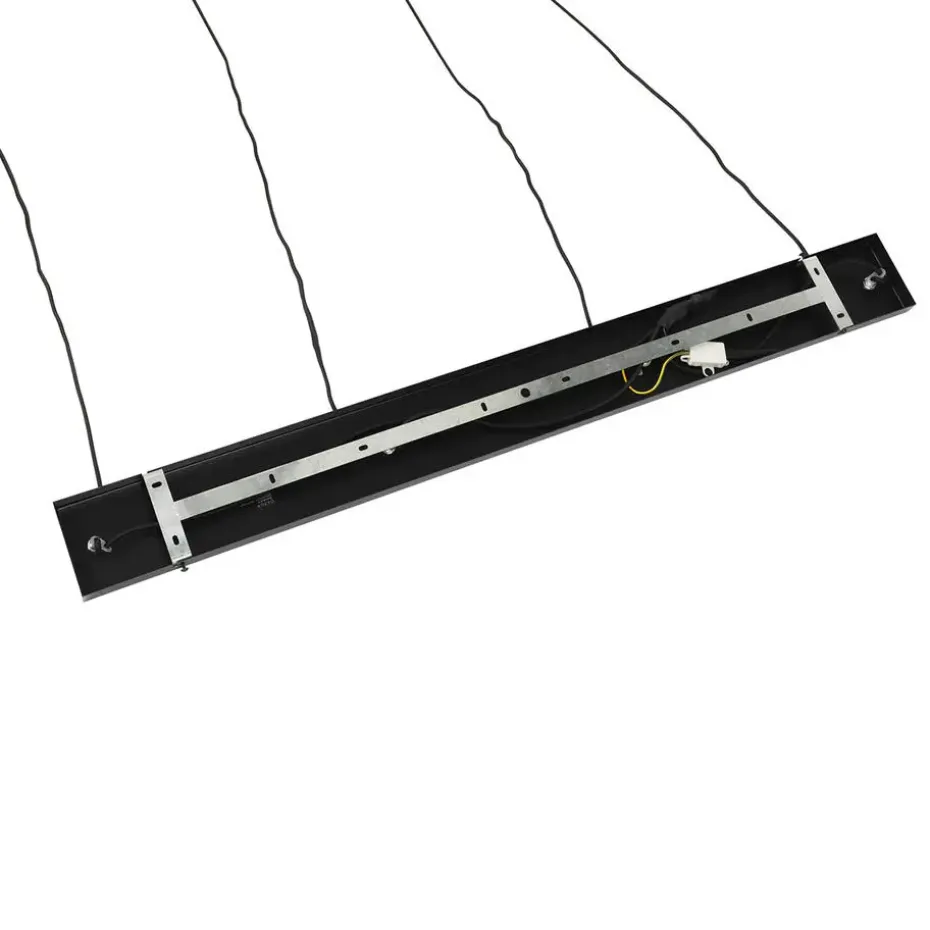 Qazqa hanglampen laura grijs e27