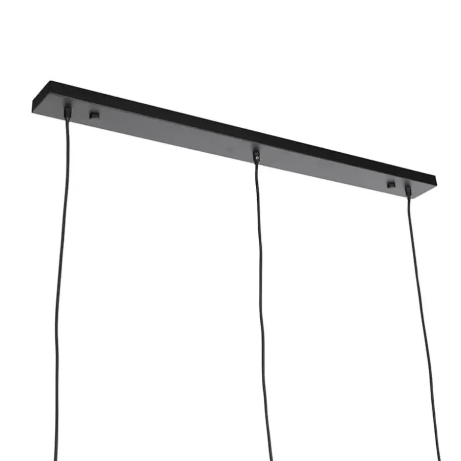 Qazqa hanglampen manila beige e27