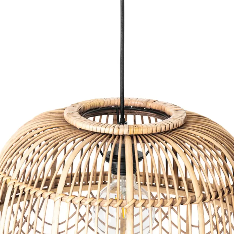 Qazqa hanglampen michelle bruin e27