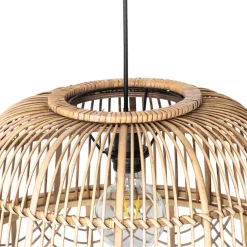 Qazqa hanglampen michelle bruin e27