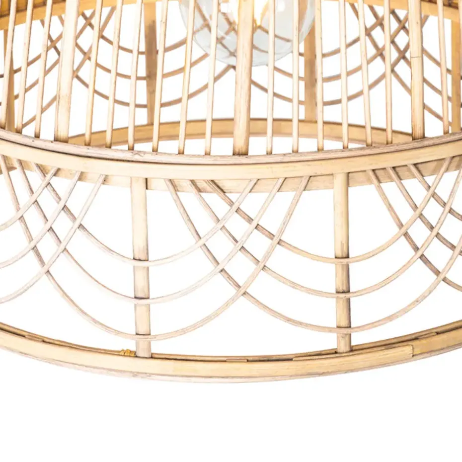 Qazqa hanglampen michelle bruin e27