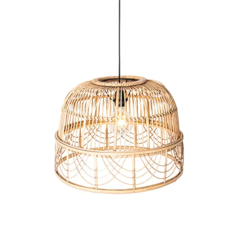 Qazqa hanglampen michelle bruin e27