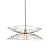 Qazqa hanglampen pua bruin e27