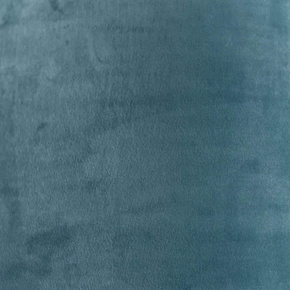 Qazqa lampenkappen cilinder velours blauw