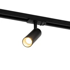 Qazqa opbouwspots iconic jeana luxe zwart gu10