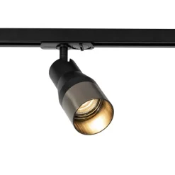Qazqa opbouwspots iconic kohua zwart gu10