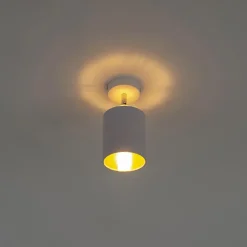 Qazqa opbouwspots lofty wit e14