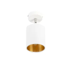 Qazqa opbouwspots lofty wit e14