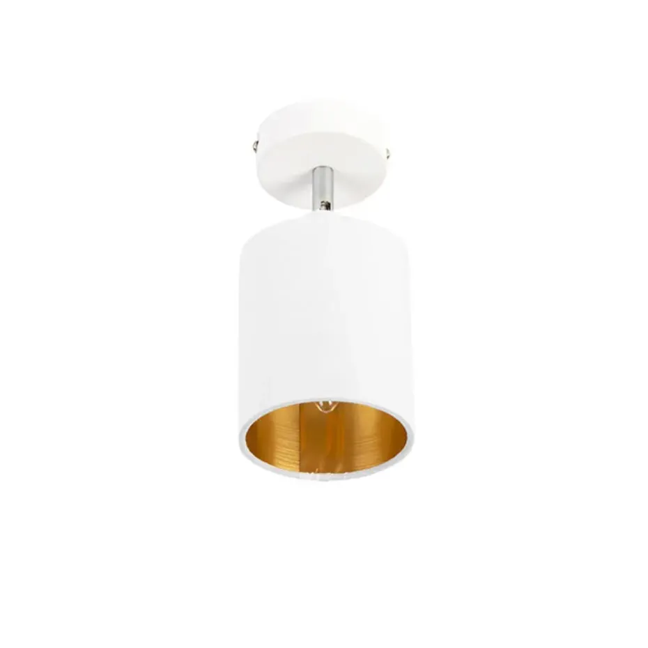 Qazqa opbouwspots lofty wit e14