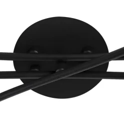 Qazqa opbouwspots lofty zwart e14