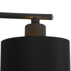 Qazqa opbouwspots lofty zwart e14