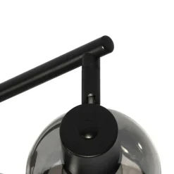 Qazqa opbouwspots vidro zwart e14
