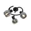 Qazqa opbouwspots vidro zwart e14