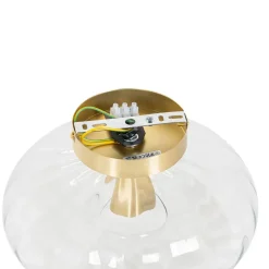 Qazqa plafondlampen ayesha goudkleurig e27