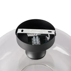 Qazqa plafondlampen bizle grijs e27