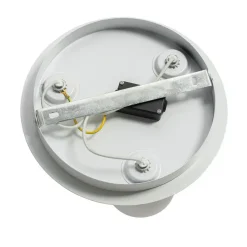 Qazqa plafondlampen buiten cederic wit g9