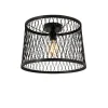 Qazqa plafondlampen buiten calamus zwart e27