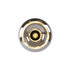 Qazqa plafondlampen busa zwart e27
