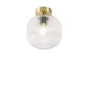 Qazqa plafondlampen karel goudkleurig e27