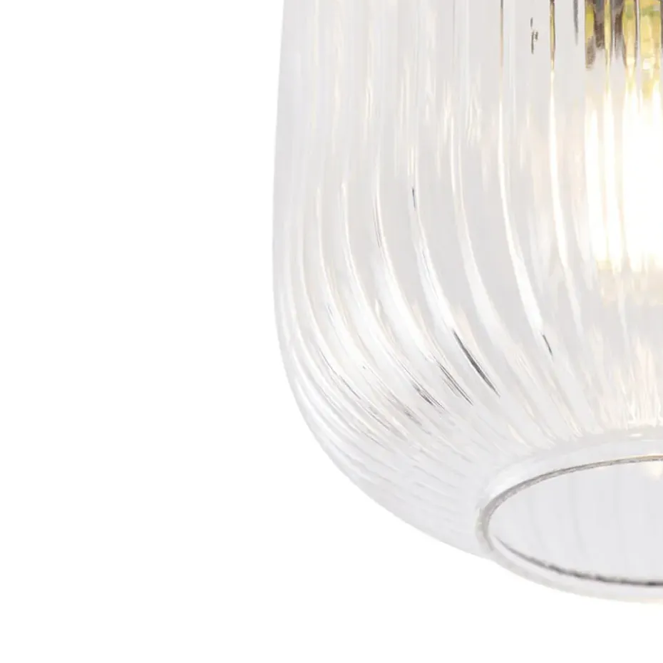 Qazqa plafondlampen karel goudkleurig e27