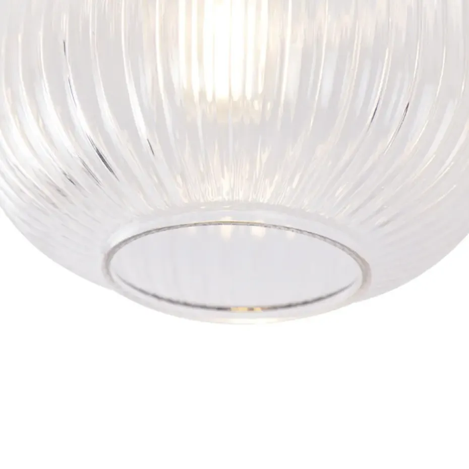 Qazqa plafondlampen karel goudkleurig e27