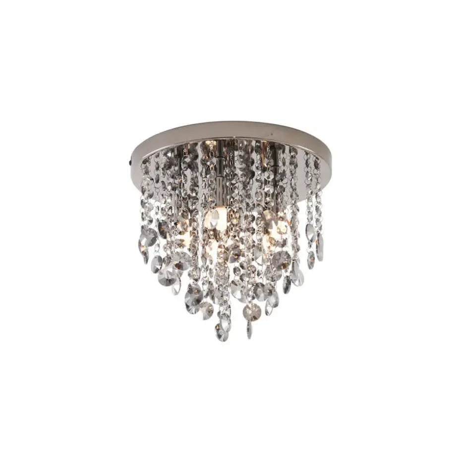 Qazqa plafondlampen medusa zwart g9