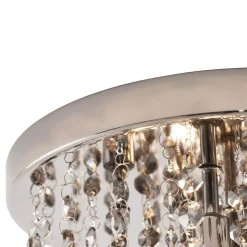Qazqa plafondlampen medusa zwart g9