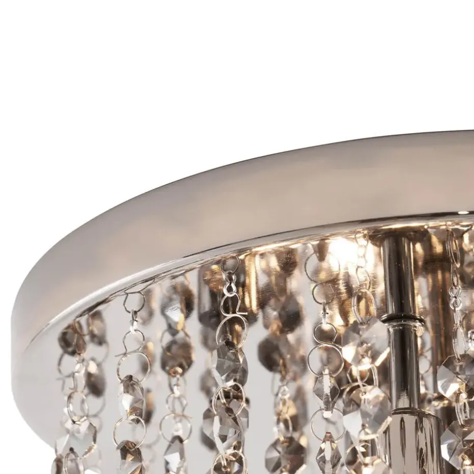 Qazqa plafondlampen medusa zwart g9