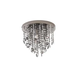 Qazqa plafondlampen medusa zwart g9