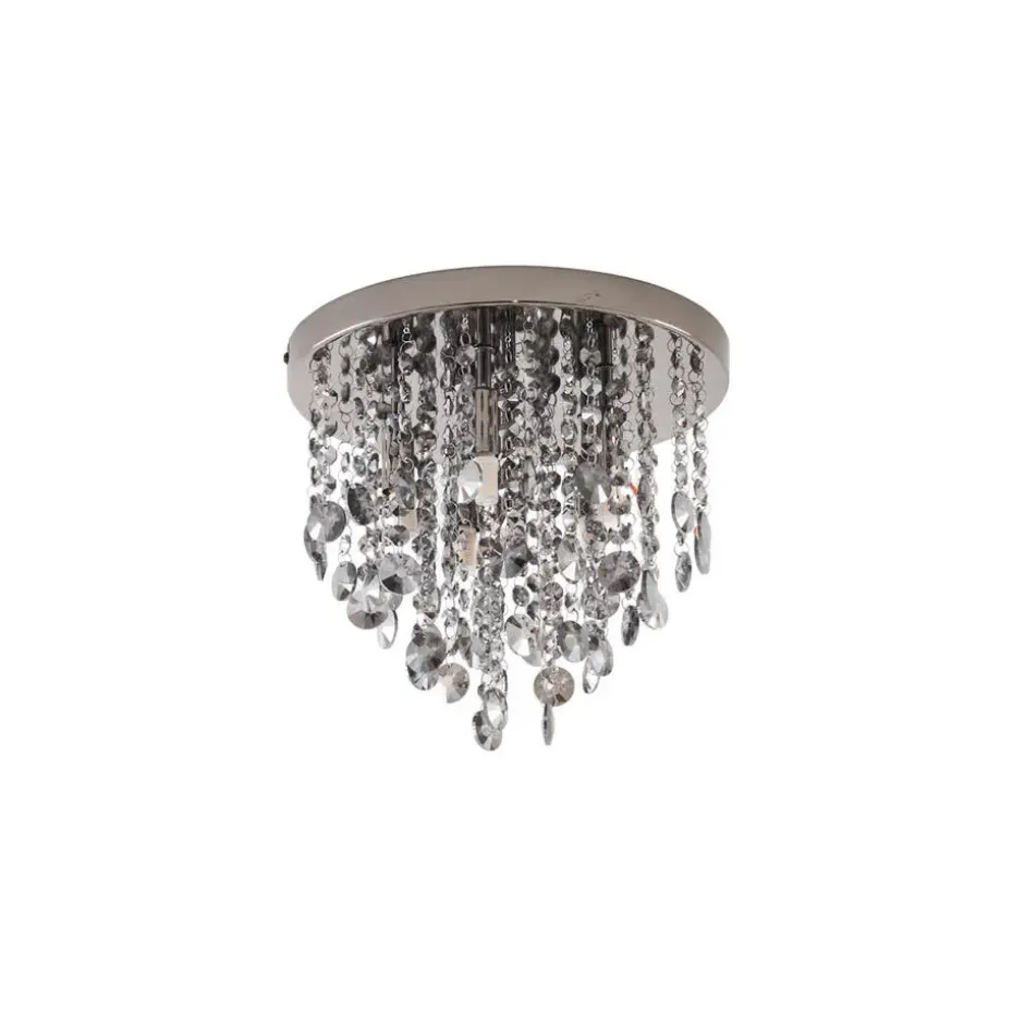Qazqa plafondlampen medusa zwart g9