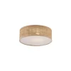 Qazqa plafondlampen trammy crème e27