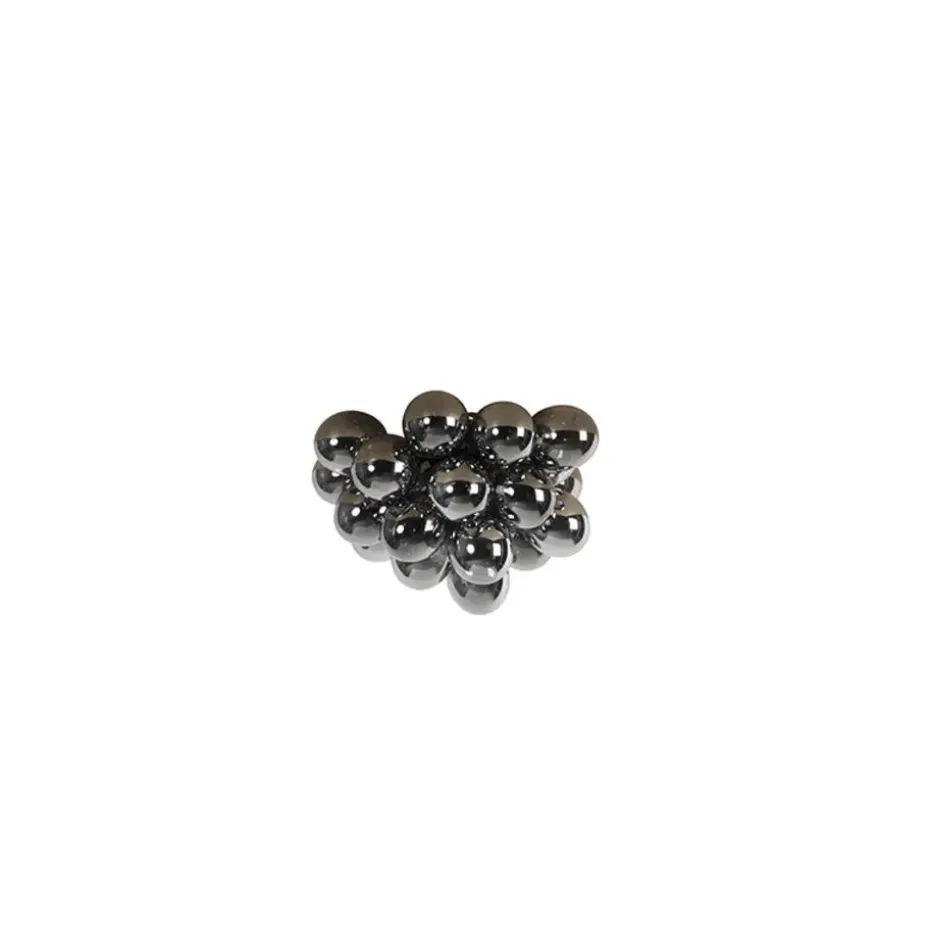 Qazqa plafondlampen uvas zwart g9