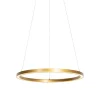 Qazqa professional hanglampen girello goudkleurig geïntegreerde led