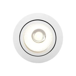 Qazqa professional inbouwspots gaius wit geïntegreerde led
