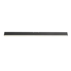 Qazqa professional plafondlampen keane zwart geïntegreerde led