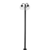 Qazqa staande buitenlampen sfera zwart e27