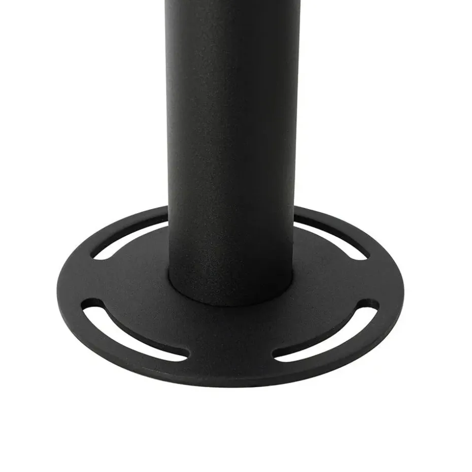 Qazqa staande buitenlampen sfera zwart e27