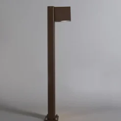 Qazqa staande buitenlampen baleno bronskleurig gu10