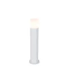 Qazqa staande buitenlampen odense wit e27