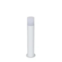 Qazqa staande buitenlampen odense wit e27