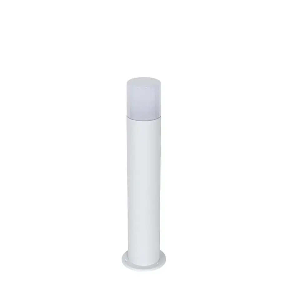 Qazqa staande buitenlampen odense wit e27