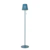 Qazqa staande buitenlampen ferre blauw geïntegreerde led