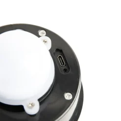 Qazqa staande buitenlampen ferre blauw geïntegreerde led
