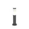 Qazqa staande buitenlampen rox grijs e27