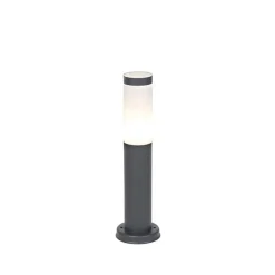 Qazqa staande buitenlampen rox grijs e27