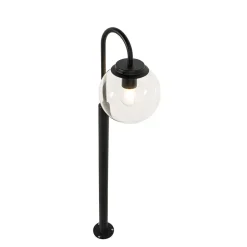 Qazqa staande buitenlampen sfera zwart e27