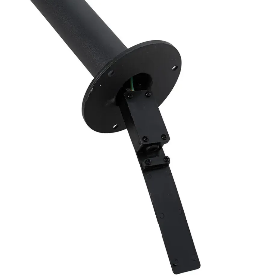 Qazqa staande buitenlampen sfera zwart e27