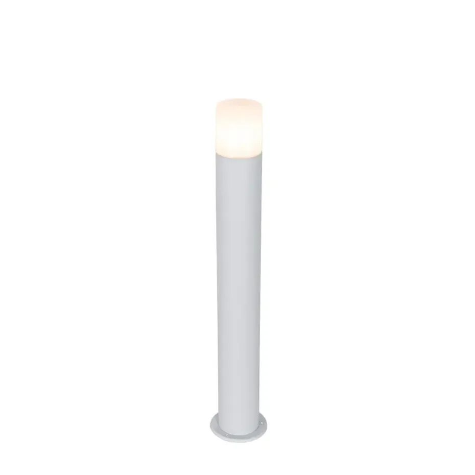 Qazqa staande buitenlampen odense wit e27