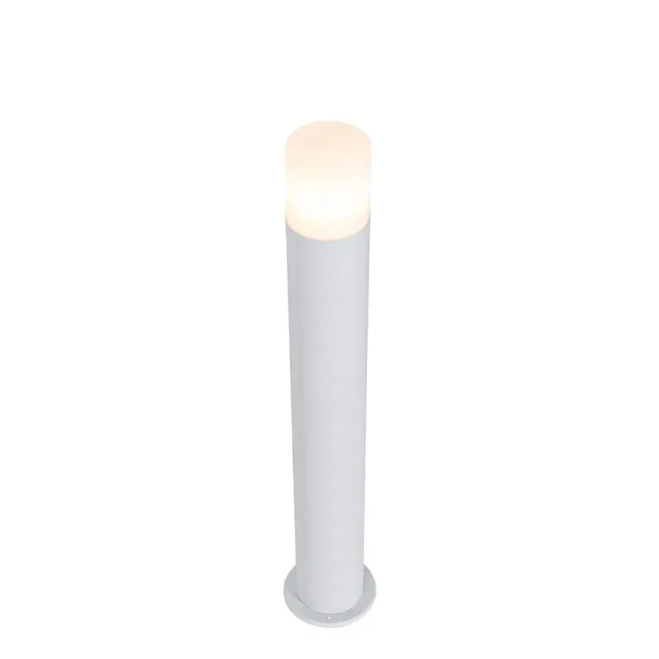 Qazqa staande buitenlampen odense wit e27